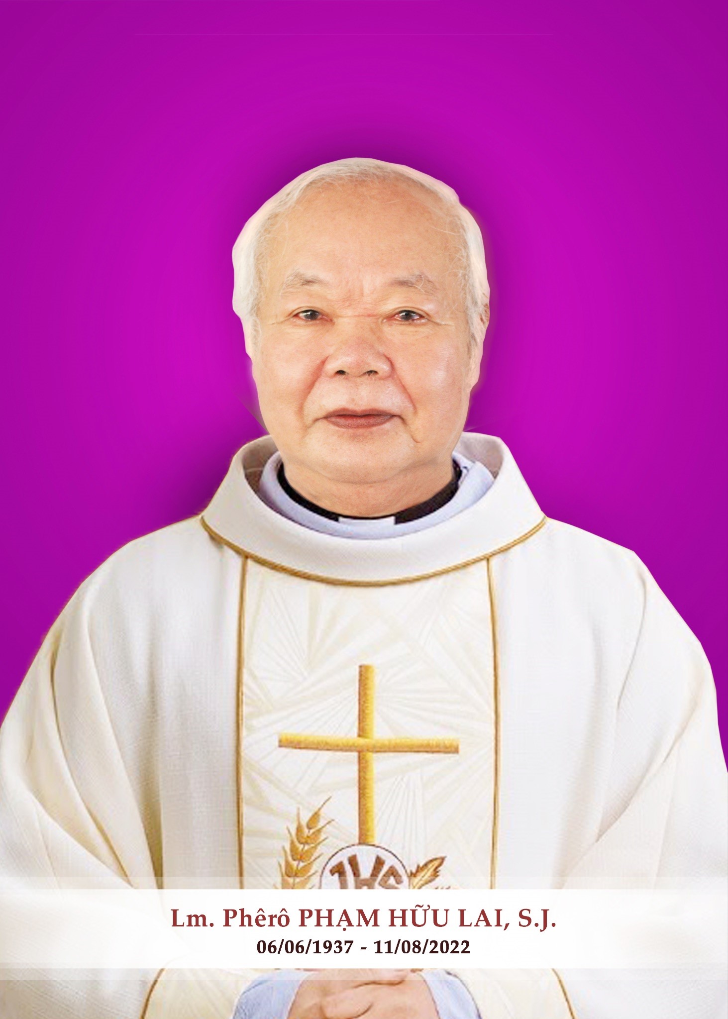 Cha Phêrô Phạm Hữu Lai, S.J.